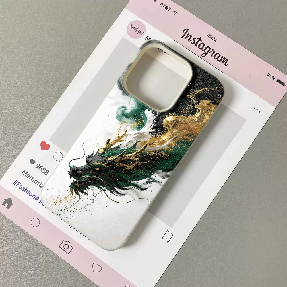 เคสโทรศัพท์หรูหรา ลายหมึกมังกร - 3D Printing Quote บทวิจารณ์และราคา