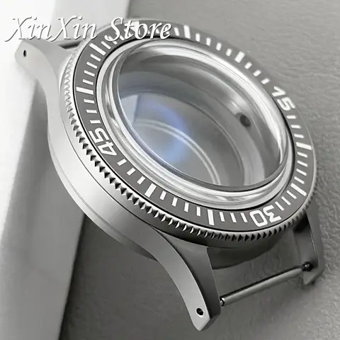 Titan 40 mm Retro First Year Fifty Seek Series Dykning Dubbelkupol Belagd AR Safirglas Klockboett För NH34 NH35 NH36 4R35 10 best sales titan nh35 - №3