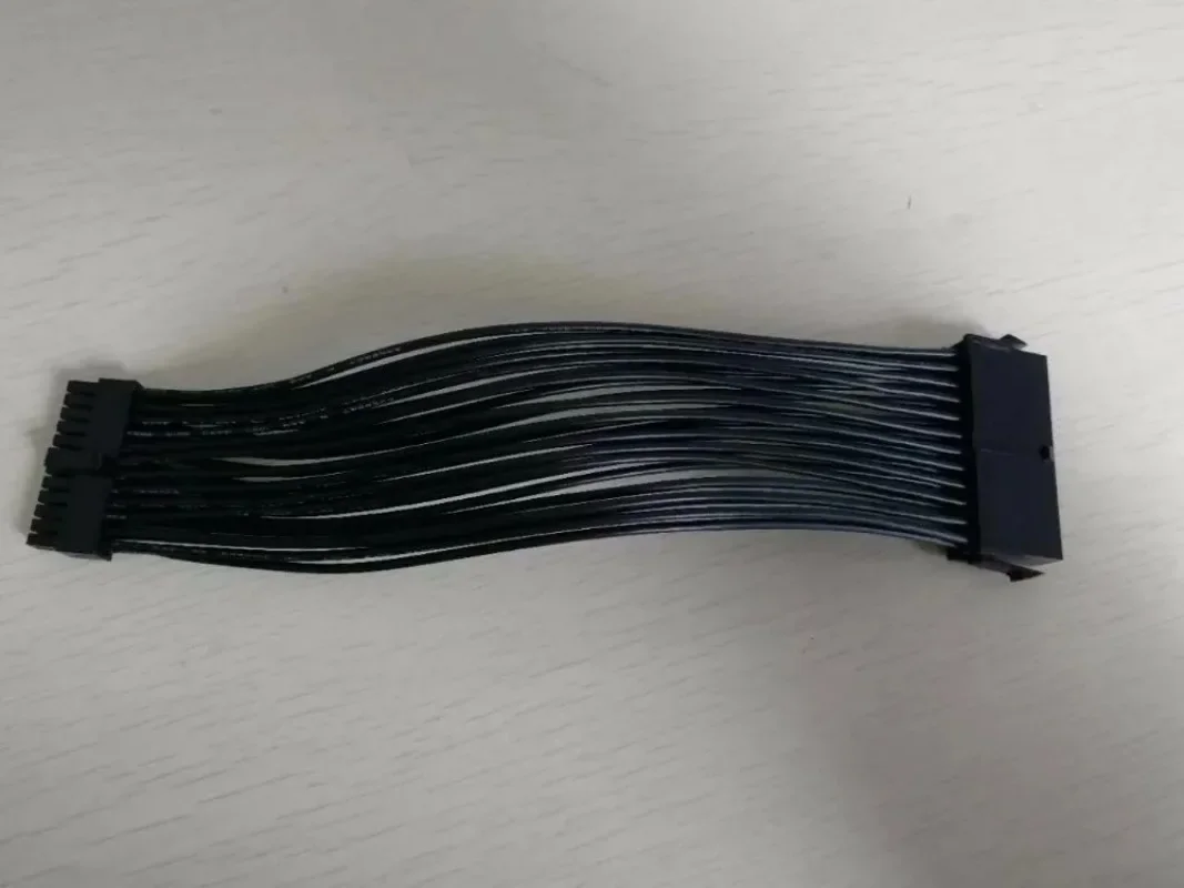 كابل محول الطاقة 20AWG 20 سنتيمتر للوحة الأم HP ATX 24Pin إلى Mini 24Pin