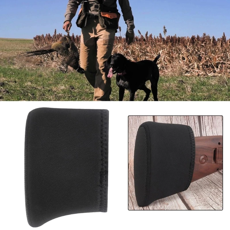 Outdoor Tactic Hunting Rifles Guns Butt Non-slip Buttstock Shockproof Butt Cover Cushion Protective Bag For Rifles