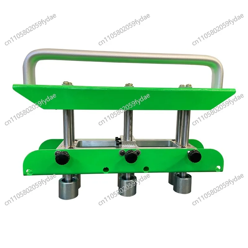 The portable small folding machine features three-axis bending, suitable for steel, copper, and aluminum bending plates