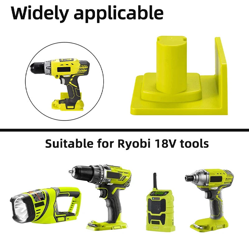 Imagem -03 - Bateria Adaptador Broca para Ryobi Titular Mount Dock Mala Case Ferramentas Elétricas Acessórios de Armazenamento 18v 210packs