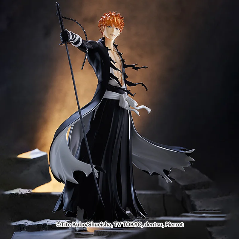 Good Smile Original Pop Up Parade Bleach Kurosaki Ichigo Ishida Uryuu Anime Figurki akcji Zabawki dla dzieci Prezent Model kolekcjonerski