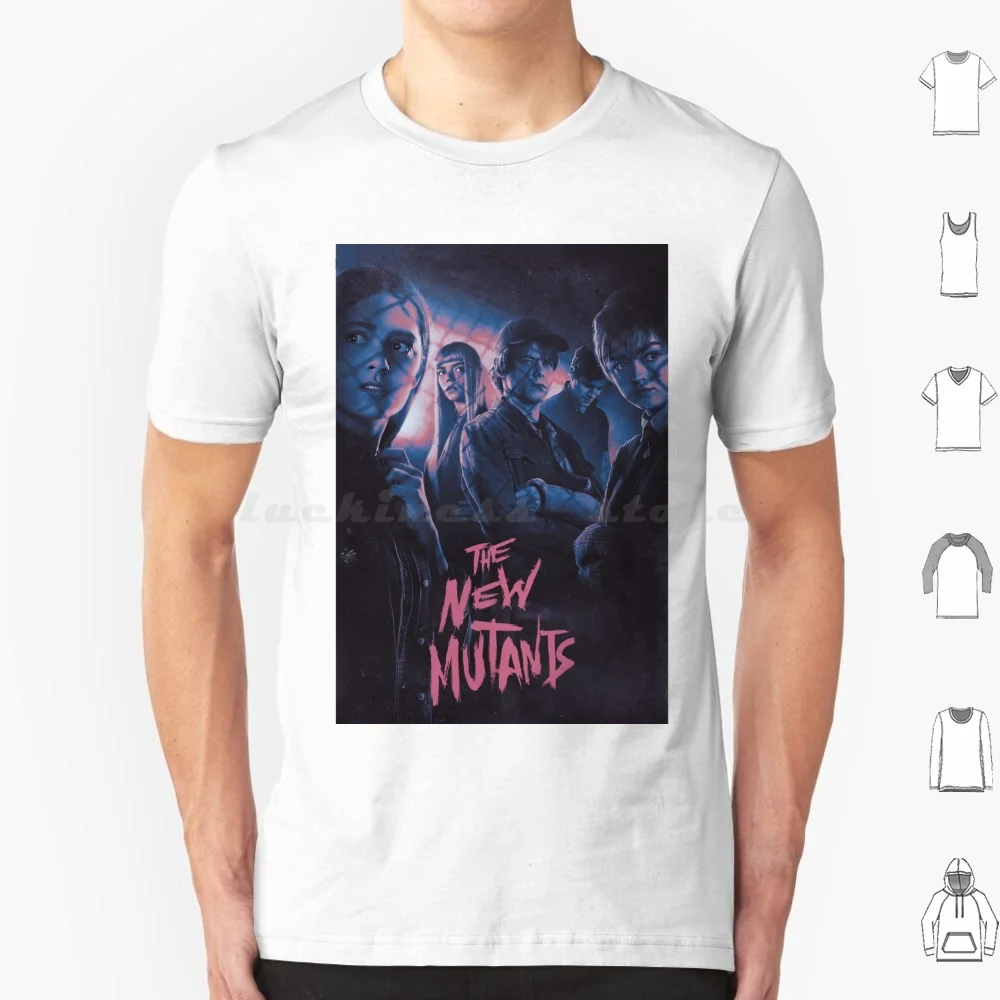 تي شيرت The New Mutants 2020 ملصق دانييل مون ستار/ميراج، رحني، سام جوثري/ولفسبان، صن سبوت وماجيك تي شيرت للرجال والنساء #1