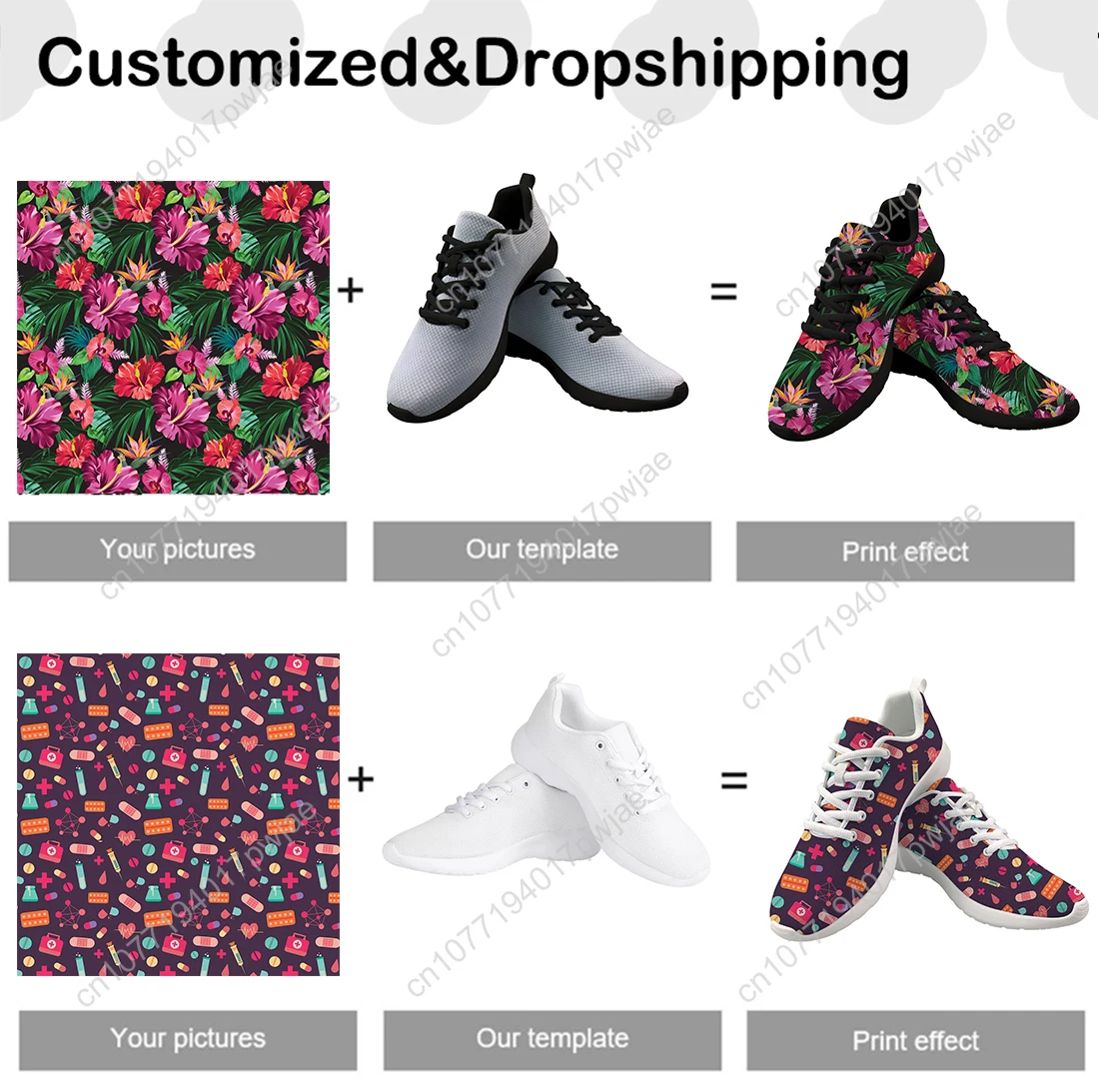 Nieuwe Herenschoenen Luxe Gouden Europese Bloemenprint Casual Dames Sneakers Merk Designer Veterschoenen Dropshipping