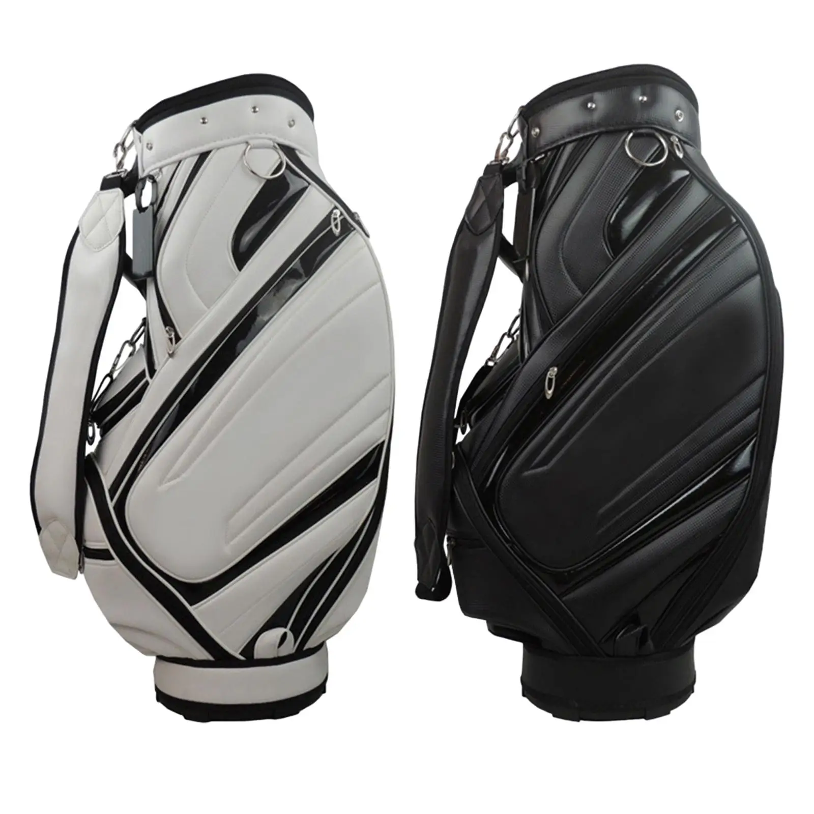 Golf Travel Bag Golf Carry Bag Divider Organizer Zipper Pockets Golf Bag for Golf Supplies Golf Equipment Driving Range Men