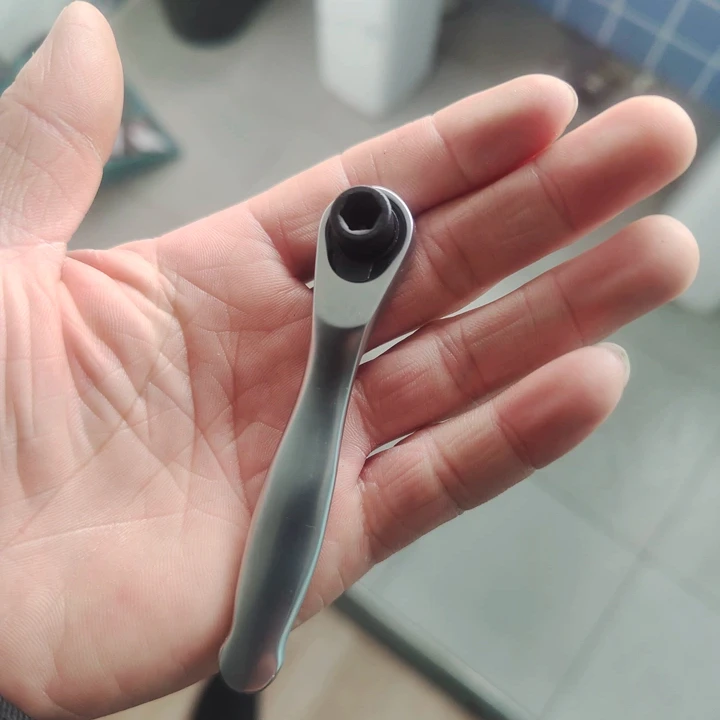 72 Tanden Mini Ratelsleutel 1/4 Drive Ratel Handvat Quick Release Socket Spanner Schroevendraaier Bit Set Sleutels Reparatie Tools