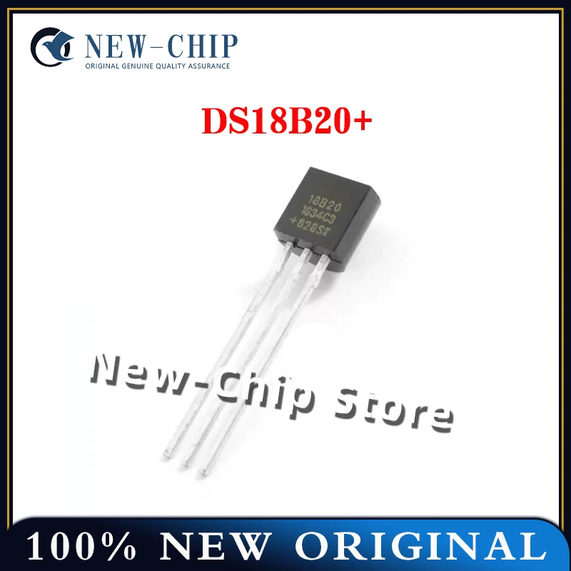 20PCS-500PCS/LOT  DS18B20+  TO-92  Programmable digital thermometer/temperature sensor  New Original  18B20