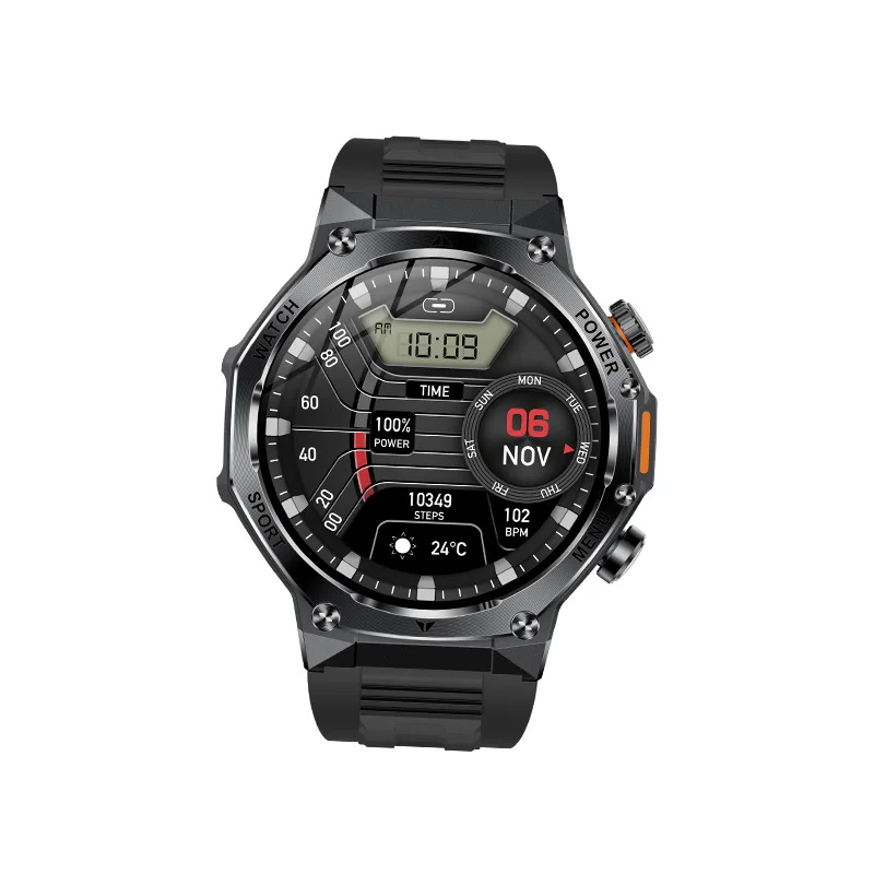 Smart Watch AK82 Men Outdoors Sports Fitness Tracker LED