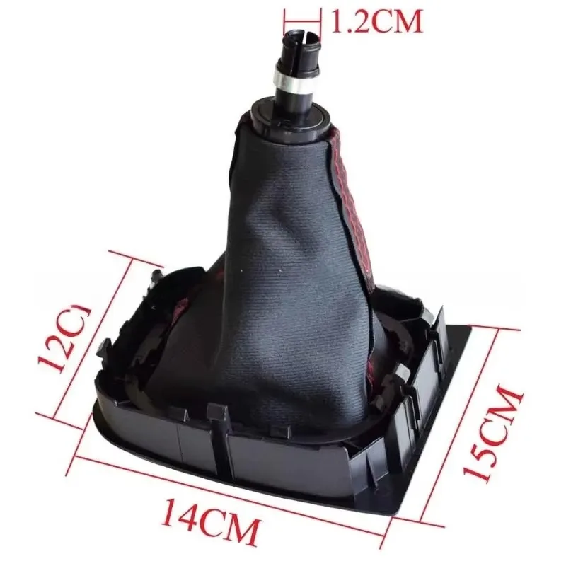 

Zza For VW Golf 5/6 MK5 A5 GTI GTD R32 Scirocco 2004-2008 | 5/6 Speed MT Shift Knob Set with Gaiter Boot & Collar