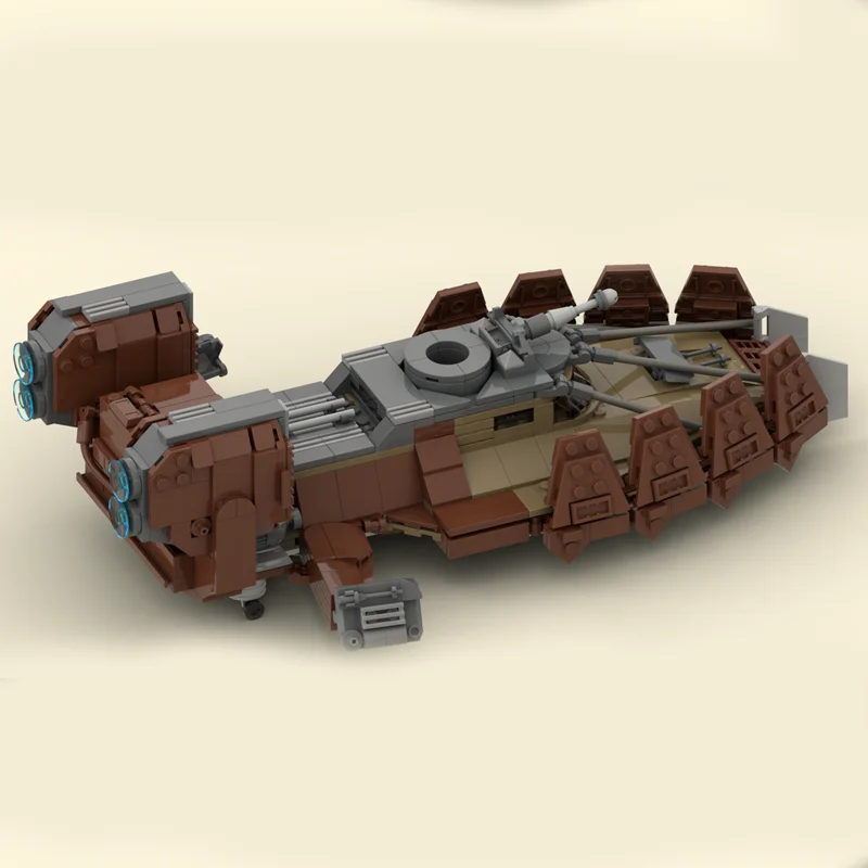 831 stücke MOC Pirate Tank Star Schlacht Modell Bausteine Bau Weihnachten Geschenke Montieren Kreative Spielzeug Bildung Ziegel Kinder
