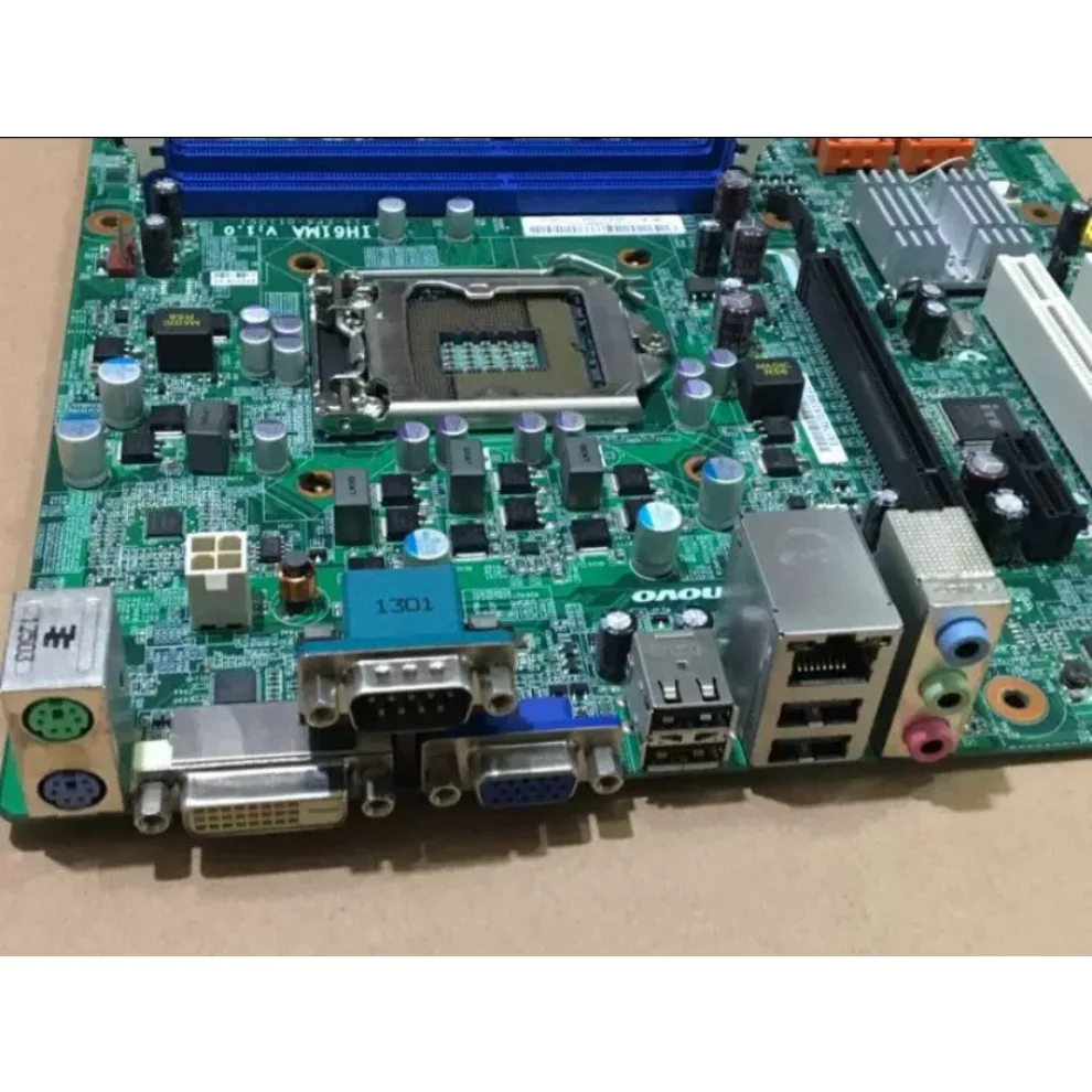 For Lenovo H61 IH61MA V: 1.0 main board tax control, support 22nm 3rd generation, with PCI 100% detection.
