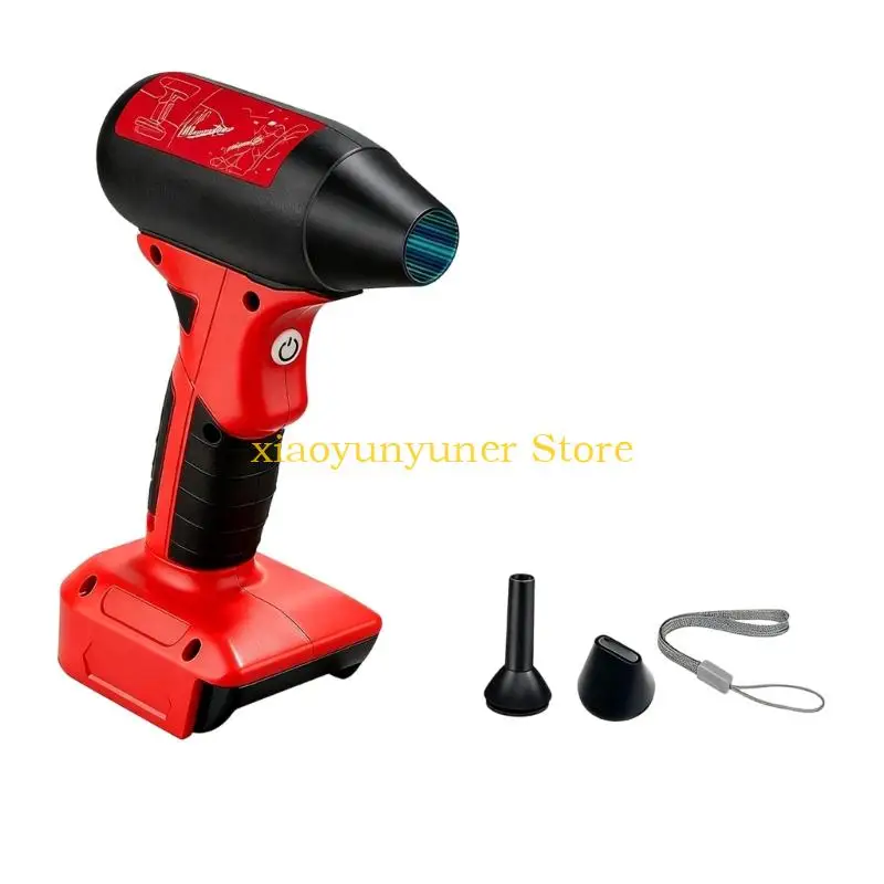 P9JB Brushless Handheld Dust Blower with Four Speeds for Car Interior and Tool Care, Battery Not Included for Daily Use