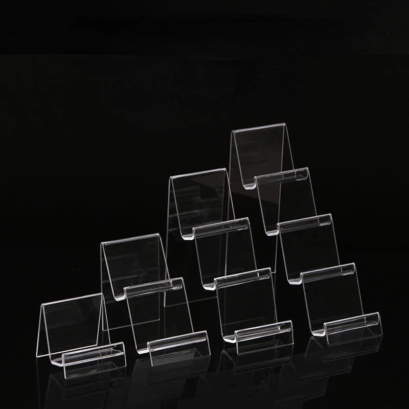 Fashion Acrylic Transparent Display Shelf Mobile book Wallet Glasses Rack Multilayers Cellphone Jewellery DisplayMobile phone