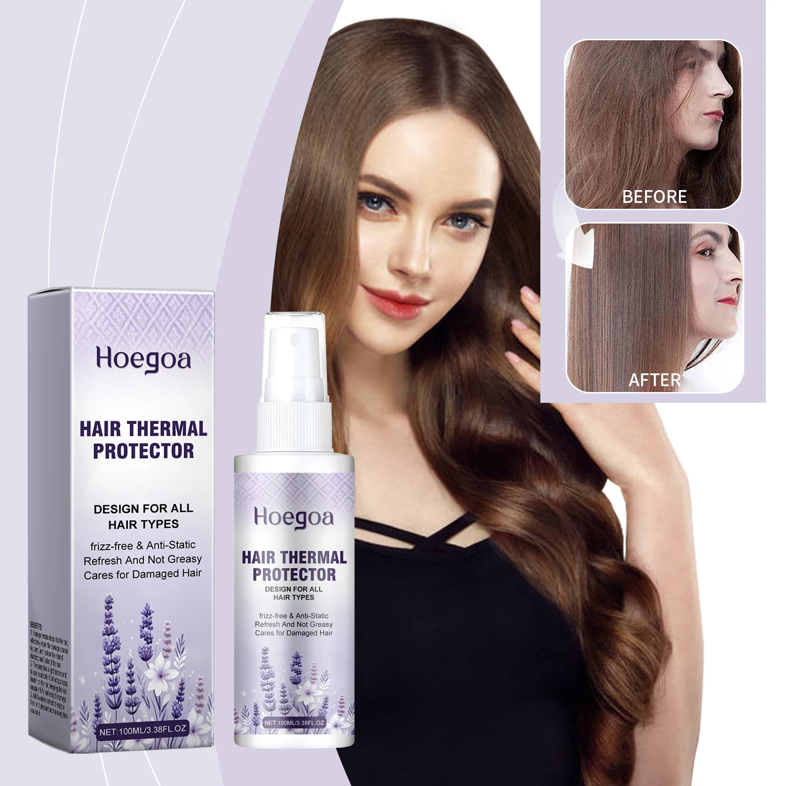 

Hair Care Serum Spray Damaged T-reatment Nourishing Growth Prevent Dryness Moisturizing Wavy Repair Curly Hair Essence Oil Spray