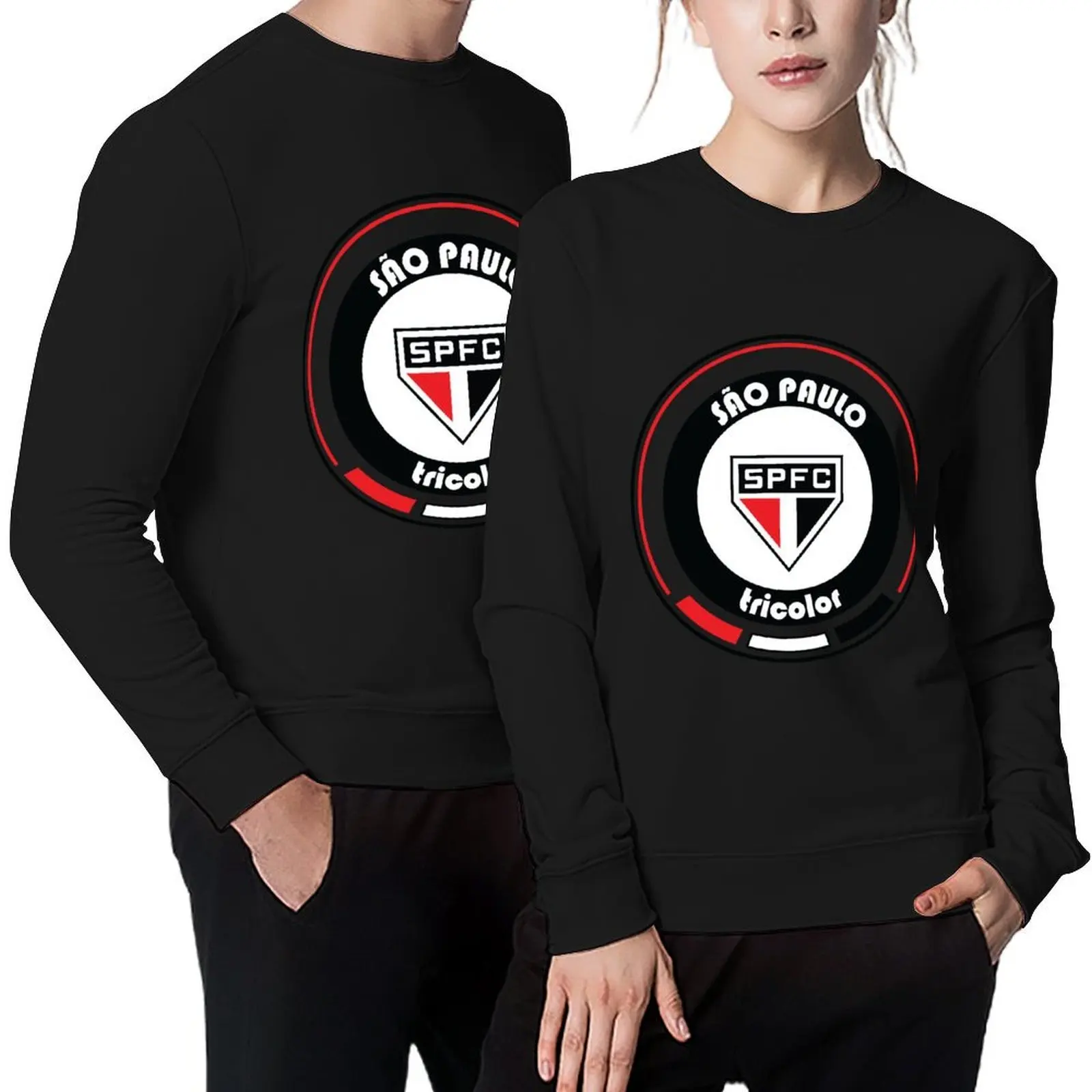 

Serie A - Team So Paulo Pullover men's sweat-shirt set anime clothes tracksuits autumn new products anime sweatshirt