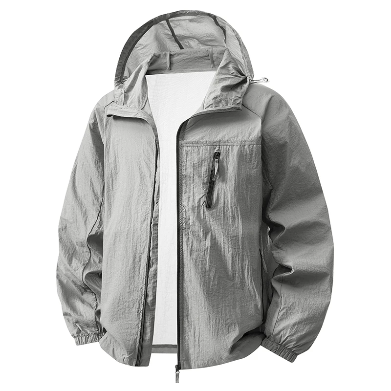 

Легкие ветровки унисекс UPF50+ с защитой от солнца, дышащие, с карманами на молнии, для мужчин и женщин, для активного отдыха, тонкие, для кемпинга