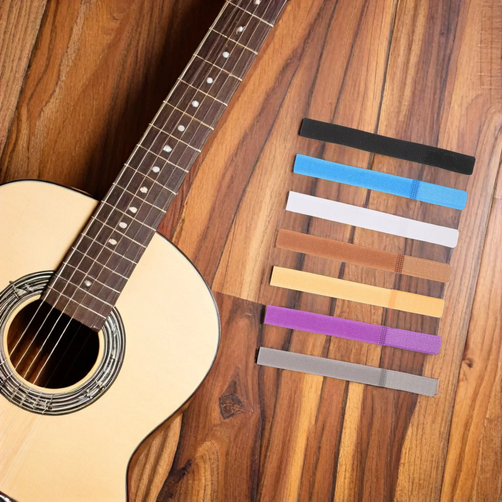 70Pcs Reusable Cable Ties for Cords Hook Loop Wire Organizer Straps Cable Management for Guitar Speaker Microphone Studio Home