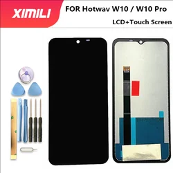 Hotwav W10 / W10 Pro LCD 디스플레이 및 터치 스크린 어셈블리, 유리 패널 교체품, 6.53 인치