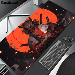 Oni anime mouse pad xxl acessórios de jogos teclado gamer gabinete tapete de mesa non-slip portátil notebook mousepad 80x30cm 90x40cm