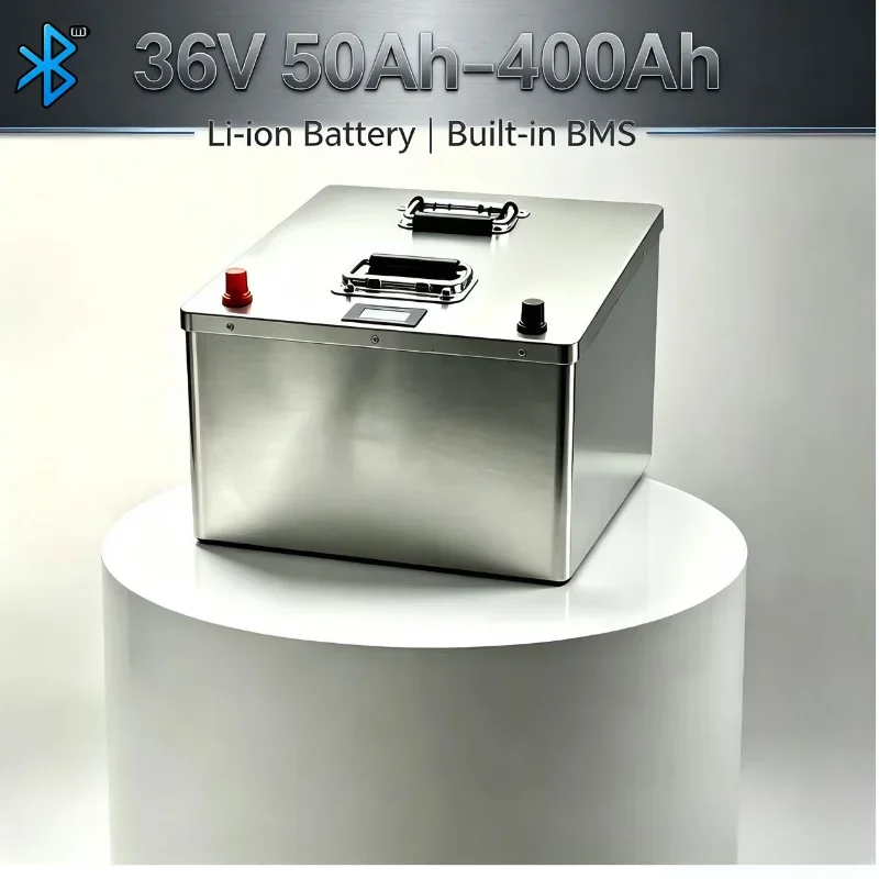 36V Deep‑Cycle LiFePO4 Battery Pack 50Ah‑500Ah High C‑Rate Inbuilt Safe BMS Fast‑Charging Lithium Power Source For Golf Cart Sol