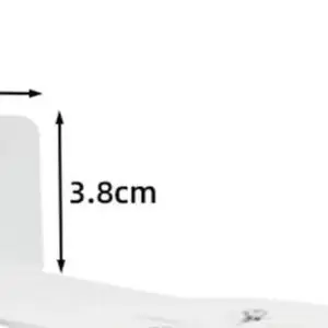 Pan Tilt Sunshade Outdoor Camera Shield White Protect Camera From Rain Screw Locking Mechanism Sturdy Construction