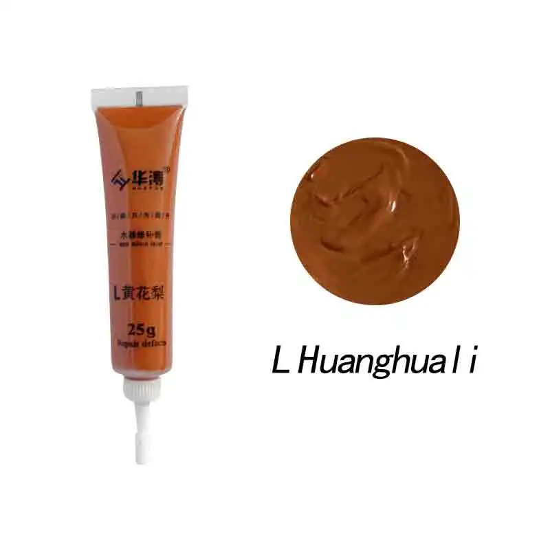 

L huanghuali color acrylic wood damage repair paint floor gap filling paste furniture repair paste