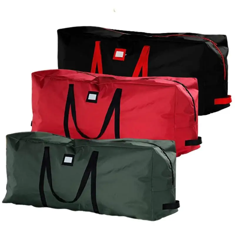 Christmas Tree Storage Bags Foldable Waterproof Christmas Tree Storage Bag Large Capacity Quilt Clothes Dust-Storage Bag