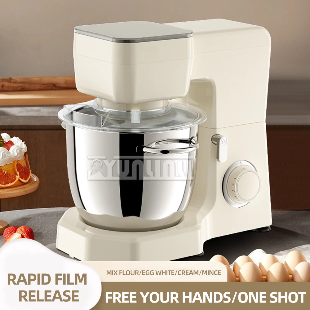 

Настольный миксер 5,5 л, автоматическая машина для шеф-повара теста, блендер для еды, бытовая кухонная тестомесильная машина