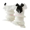 Black bow on white b