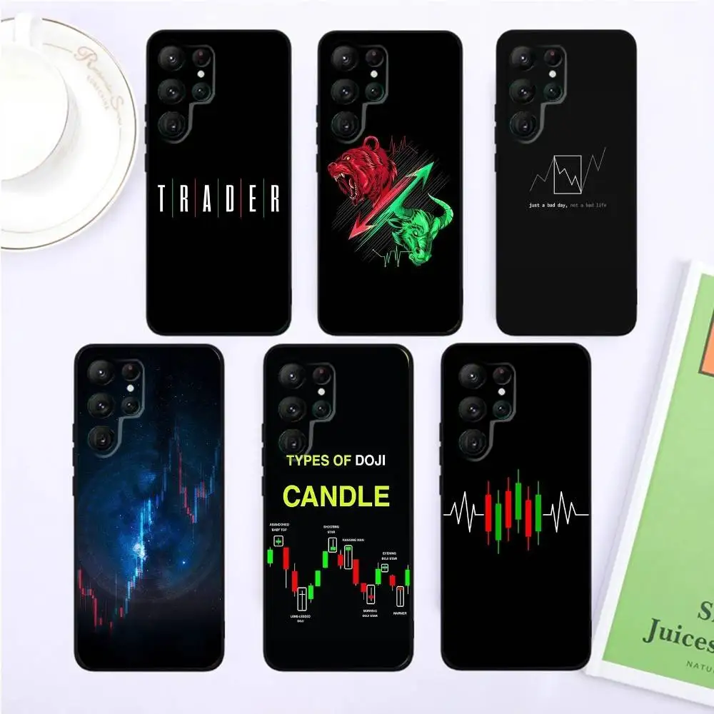

Day Trading Day Trader Trader Trading Phone Case For Samsung S25,S24,S23,22,21,Ultra,Pro,S10,S30Plus,20lite Black Cover