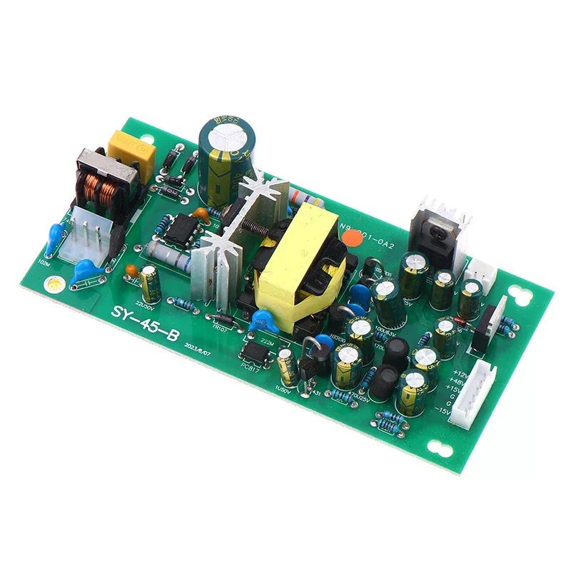AC110-220V 45W Mixer Universal Switching Power Supply Board Output Voltage +12V, -15V, +15V, +48V Digital Power Board