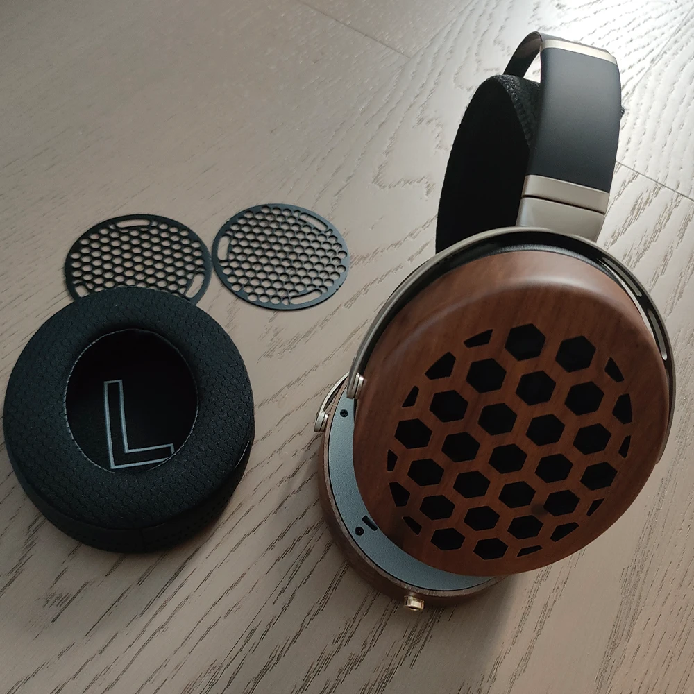 DIY Walnut Headphone Shell Kit for Headphones. Accessories for Over-Ear Headphones