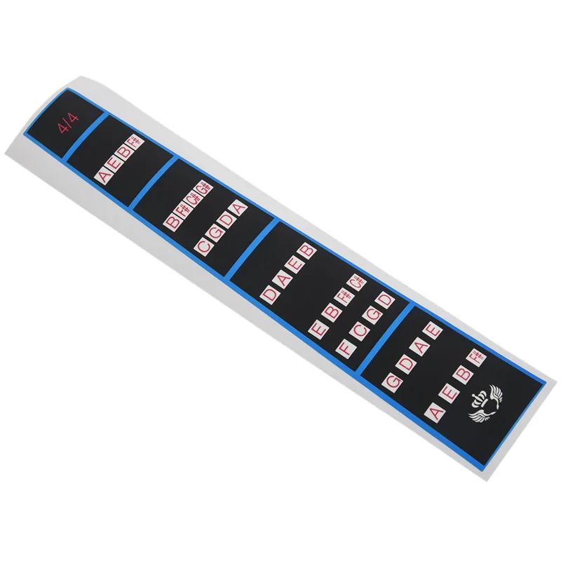 B06C-V68 1 مجموعة سلاسل الكمان 4 قطع E A D G ل 1/8 1/4 1/2 3/4 4/4 حجم مشترك وترية و 1X دليل إصبع الكمان/الأصابع