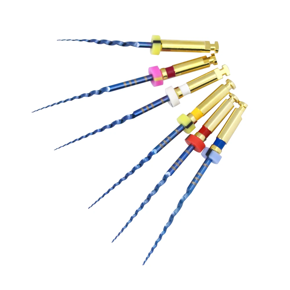 

3pcs Dental Pro SX-F3 Variable Taper Blue NITI Files Heat Activation Files Dental Engine File Use Dental Endodontic Files