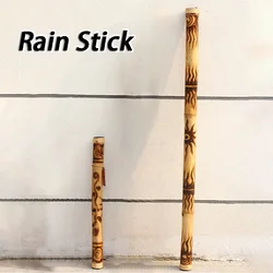 Bamboo Rain Stick Handmade Sound Healing Chimes Professional Rain Sound Tube Meditation Yoga Therapy Performing Instruments