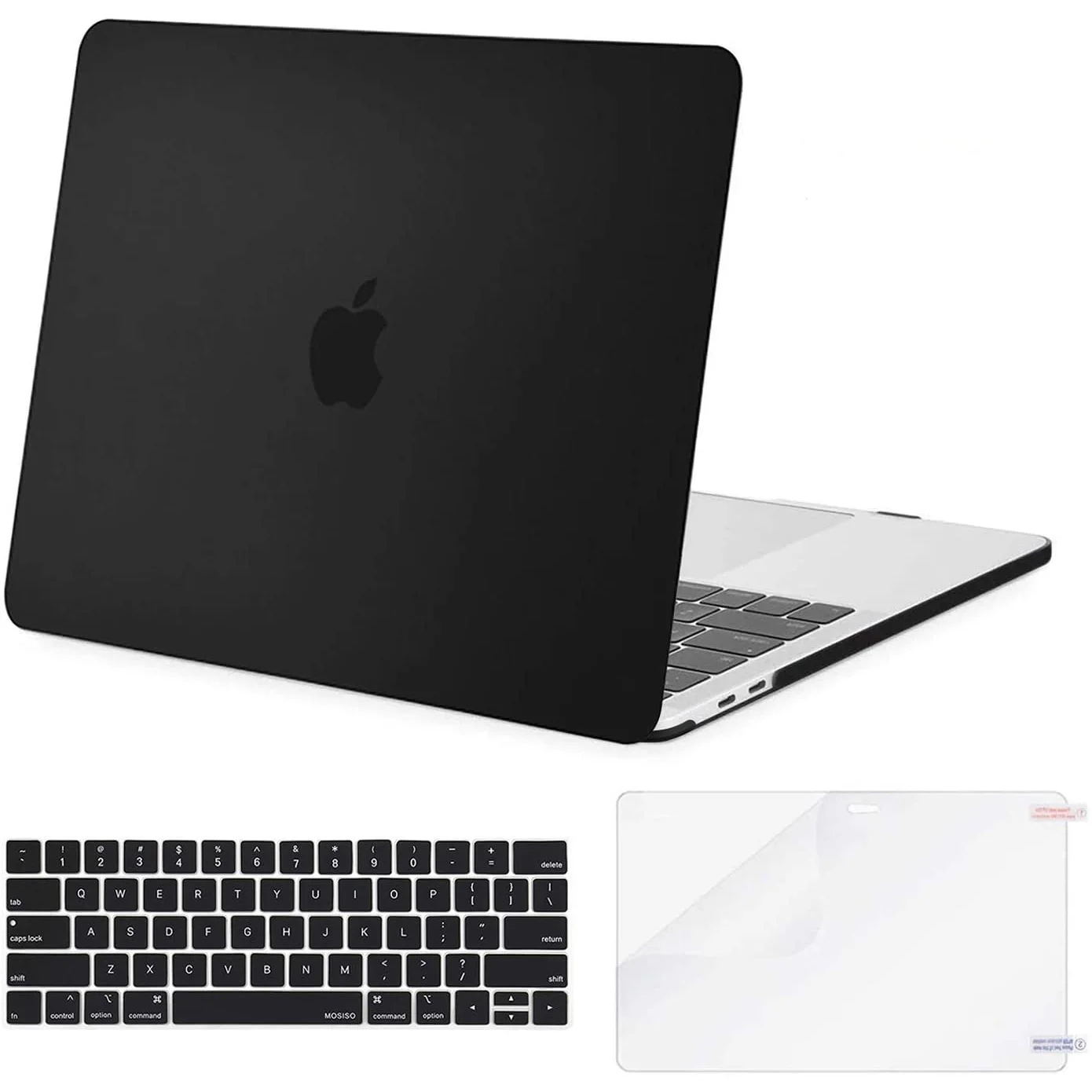 

Soft Touch Shell Cover Hard frosted Case for Macbook Pro 13 inch Model A1706/A1708/A1989,Keyboard Cover Skin&Screen Protector