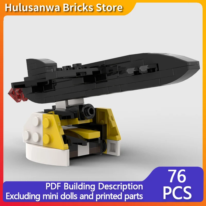 Anti-Ship Cruise Missile Model MOC Building Bricks War Equipment Modular Technology Gifts Holiday Assemble Children Toys Suit