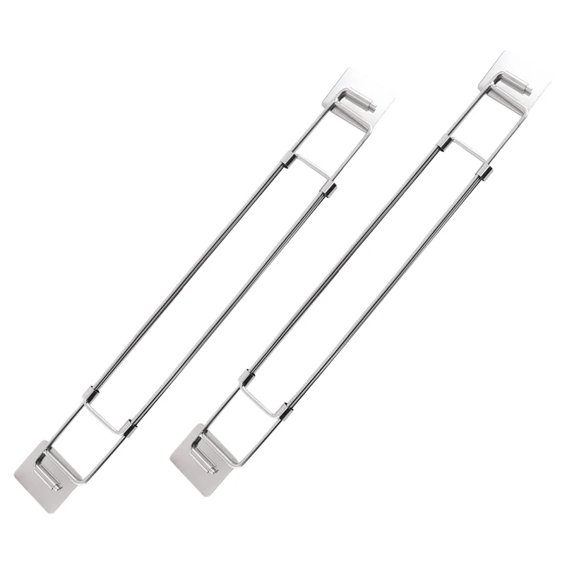 

INLIG-Adjustable Bars Stainless Steel Rods Food&Drink Stabilizers For RV Refrigerator (2 Pack)