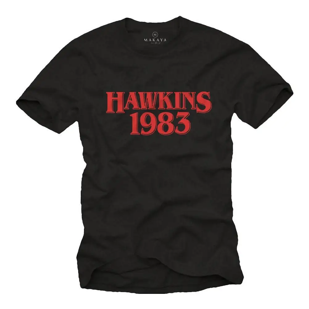 Stranger T Shirt Herren Black Hawkins 1983 Things S Xxxxxl