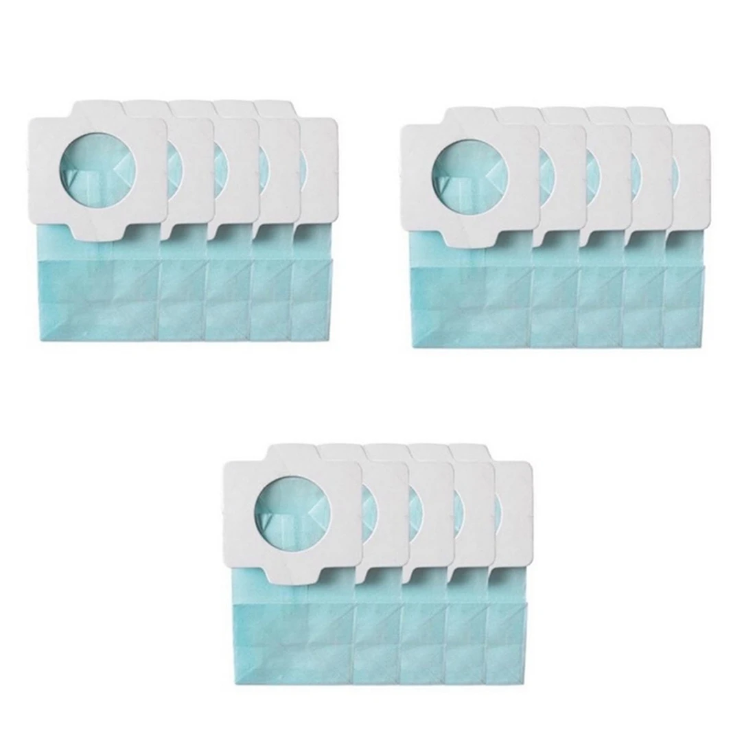 2025+15 Pcs Replacement Vacuum Dust Bag Compatible for CL102 CL104 CL107 CL182 Vacuum Garbage Collection Bag