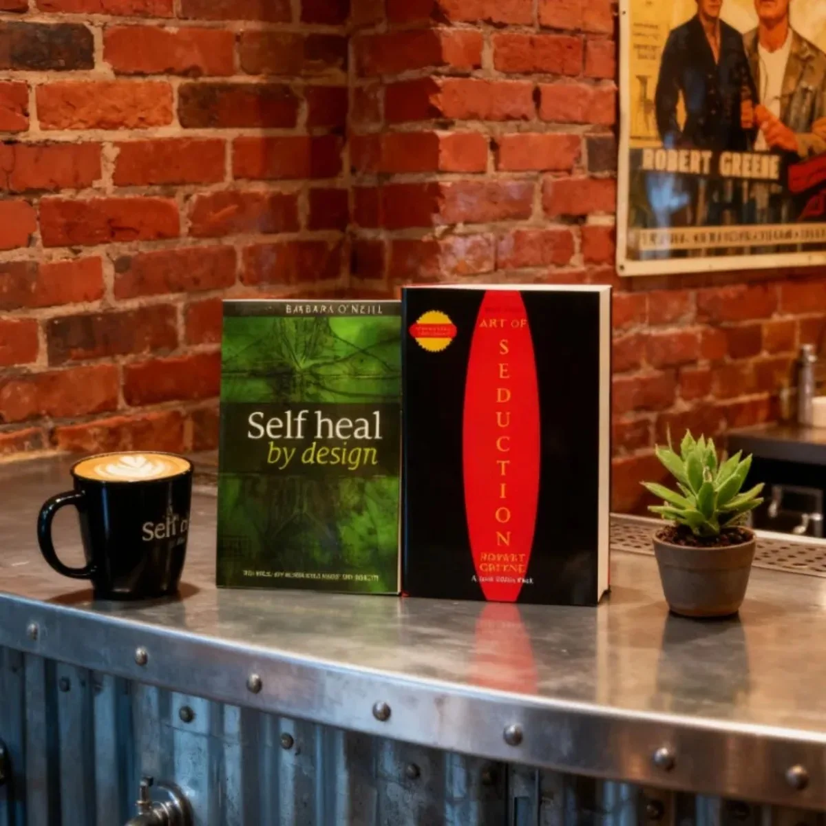 

《Art of Seduction》+《Self Heal By Design》Book Set - Master Charm & Design Personal Healing - Ultimate Guide To Personal Power