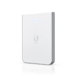 UBIQUITI U6-IW UniFi6 настенная точка доступа Wi-Fi 6, 5,3 Гбит/с, диапазон 2,4/5 ГГц, беспроводная точка доступа со встроенным переключателем PoE