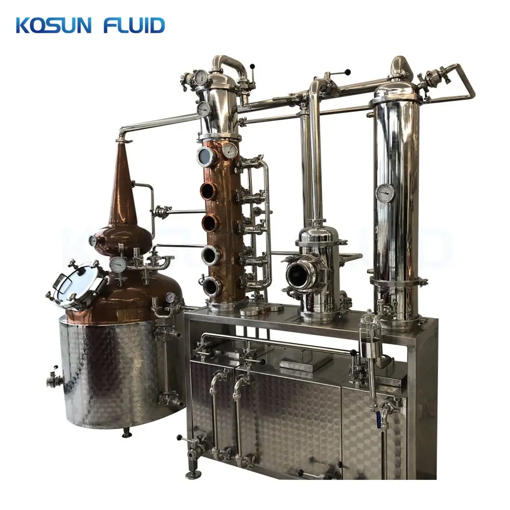 Alembic  500l Copper  Stills Continuous Distillation Systems