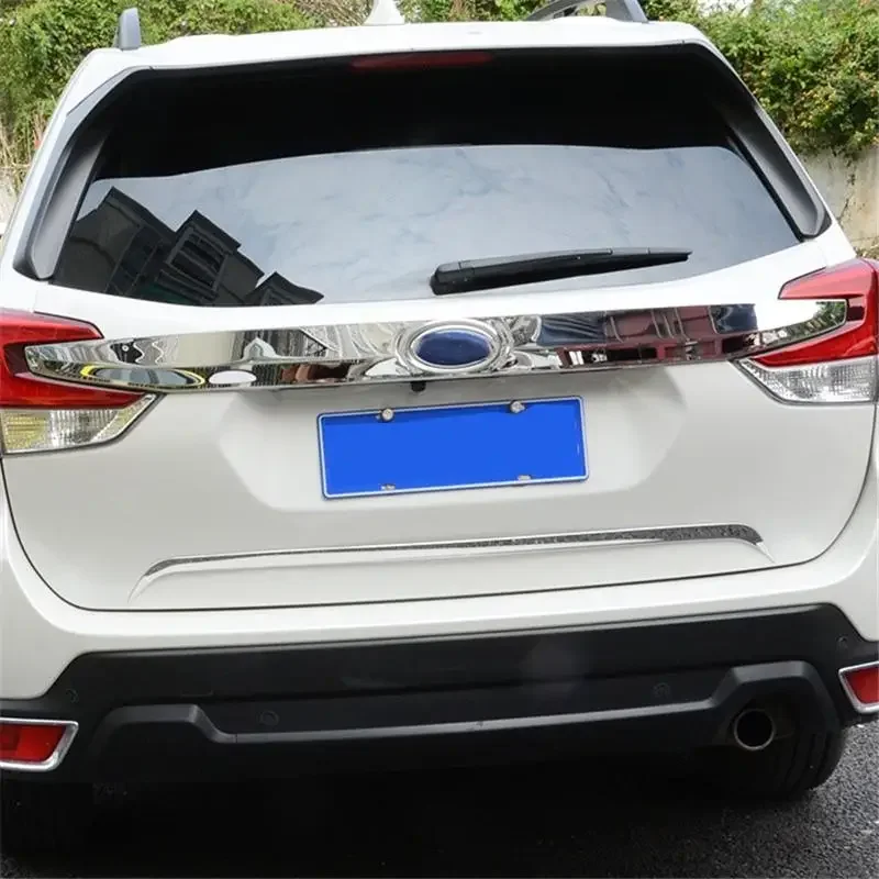 

WELKINRY For Subaru Forester SK 5th Gen 2019-2024 Car Tail Rear Lamp Box Gate Back Door Trademark Logo Trunk Boot Lower Trim