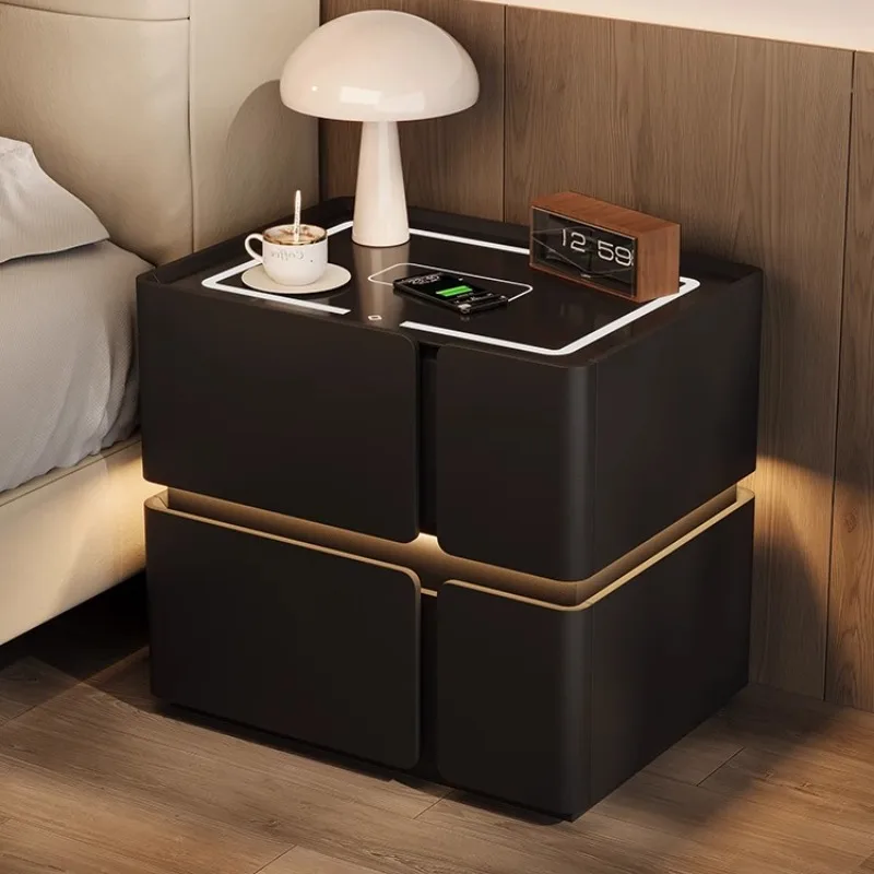 

Nordic Bedside Nightstand Luxury Floor Unique Funny Nightstand Japanese Aesthetic Table De Chevet Home Furniture Accessories