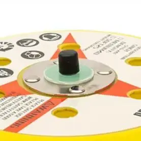 6inch 150mm 6Hole Hook And Loop Sanding Pad Sander Backing Pad Dust Free Sanding Disc Holder Abrasive Tool Polisher Accessories