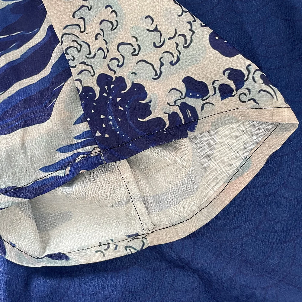 Feminino retro japonês guindaste impressão calças de perna larga boho solto calças casuais única moda artística calças compridas para mulher