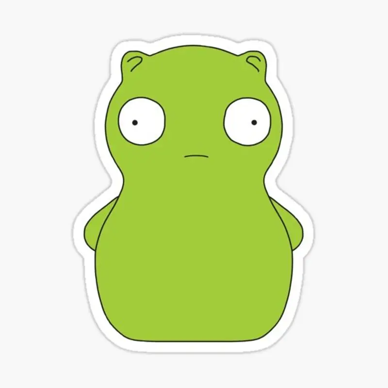 Kuchi Kopi Sticker for Laptop Decor Bedroom Car Cute Cartoon Art Fashionable Public Suitcase