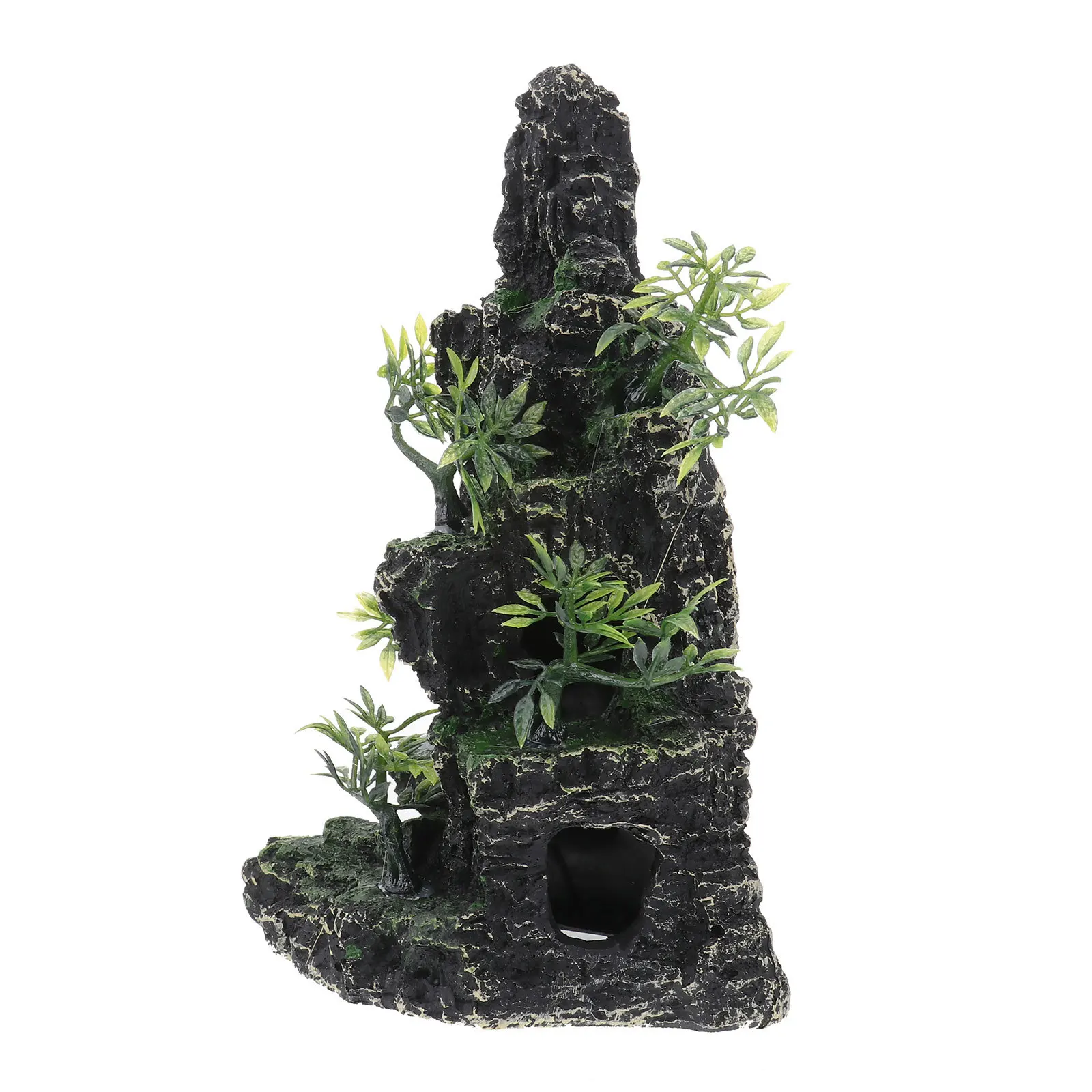 

1Pcs Aquarium Rockery Adornment Resin Safe Fish Tank Decoration Lifelike Aquarium Landscape Rockery Ornament Fish Tank Decor
